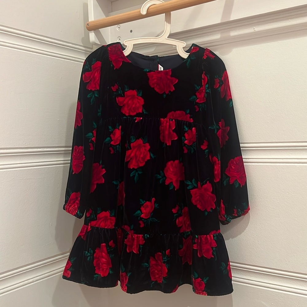 Jane & Jack winter dress long sleeve, loose fit 4Y